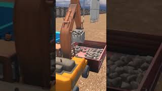 Excavator simulator game game [upl. by Esinehc]