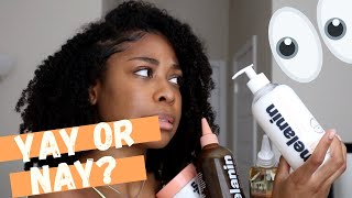 DETAILED Melanin Haircare Review  My honest opinion [upl. by Zerdna]