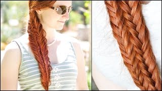 Fused Fishtail Braid Tutorial [upl. by Marijo]