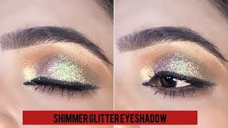 Eyeshadow Tutorial  The Shimmer Eyeshadow Adds A touch of Sparkle to your Eyes [upl. by Barbra]