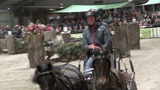 Indoor Nijkerk 2023  Dexter Biersteker  Winnaar Tweespan Pony Ereronde [upl. by Reger]