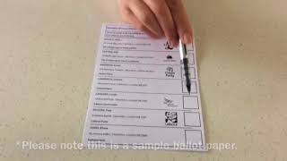 How to complete a Postal Vote [upl. by Ikilisav]