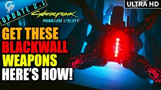 Acquiring The BLACKWALL QUICKHACK amp EREBUS PROTOTYPE WEAPON Heres How  Cyberpunk 2077 [upl. by Carlos982]