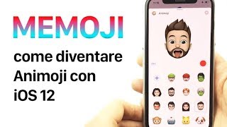 Memoji  come diventare Animoji con iOS 12 [upl. by Maillliw]