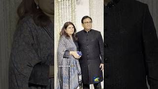 Dilip Joshi aka Jethalal clicked with his wife at Aamir Khans daughter Ira Khans reception [upl. by Oicapot229]