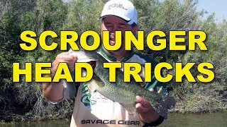 Scrounger Head Tricks  Bass Fishing [upl. by Tnilc]