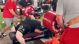 Bench Press World Record Was Broken 636 Kg1400 Lbs [upl. by Sloan]