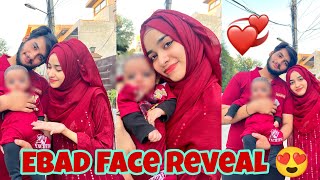 Ajj Finally Ebad Ka Face Reveal Kardiya😍❤️ Say Masha Allah 😍 Laiba Fatima with Ahmad Vlogs [upl. by Akcirret]