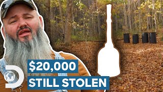 Brand New 20000 Still Gets Stolen  Moonshiners [upl. by Sixela832]