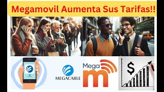 Megamovil Aumenta sus tarifas Septiembre 2024 [upl. by Ellerol]