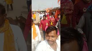 Bageshwar sarkar sanatan pedal yatra mandir ab banne laga hai  bageshwar live vlog shorts [upl. by Ellitnahc]