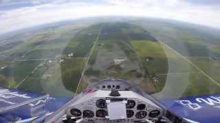 From the Cockpit  Competition Aerobatics Practice [upl. by Kathie256]