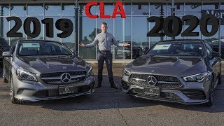 NEW 2020 CLA 250 vs 2019 variant comparison with Austin [upl. by Edac88]