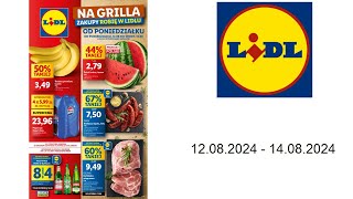 Gazetka Lidl PL  12082024  14082024  Od poniedziałku [upl. by Hattie]