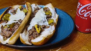 PHILLY STEAKS  DINNERMUKBANG [upl. by Tigirb]