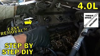 20052012 Nissan Pathfinder 40L Valve Cover Gasket Replacement [upl. by Reisch113]