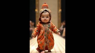 Adorable Baby Street Fashion Show – Cute Outfits for Little Stars 👶cute baby fashion aiart ai [upl. by Tattan424]