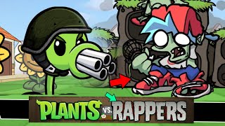 PLANTS vs ZOMBIES virou RAP  VS Plants vs Rappers shorts [upl. by Ynogoham]