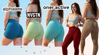 UNSPONSORED ONER ACTIVE VS NVGTN VS ALPHALETE SEAMLESS COMPARISON [upl. by Eidnar]