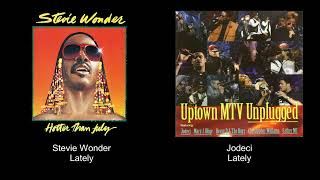 Stevie Wonder  Lately 🧬 Jodeci  Lately [upl. by Nahoj]