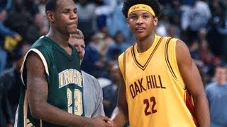 High School 12122002 StVincent StMarys vs Oak Hill Academy LeBron James [upl. by Mackey]