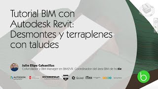 butic  Tutorial  Desmontes y terraplenes con taludes en Autodesk Revit [upl. by Jake886]