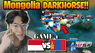 Can Mongolia beat Indonesia IESF PLAYOFF ID vs MN  Mobile Legends [upl. by Willdon]