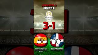 REPÚBLICA DOMINICANA en el Torneo de Futbol Masculino JUEGOS OLIMPICOS  PARÍS 2024 countryball [upl. by Rivkah]