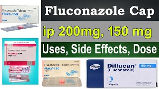 Fluconazole ip 150 mg 200 mg kis kaam aati hai  Uses Side Effects Dosage  Fluconazole capsule [upl. by Olnee]