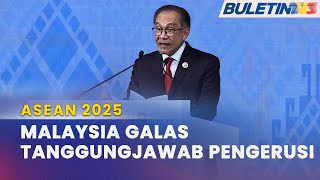 SIDANG KEMUNCAK ASEAN  Malaysia Jadi Pengerusi ASEAN 2025 Secara Rasmi [upl. by Airdnala501]