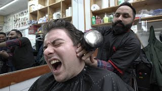 Indian Strongman Gives Me INSANE Head Massage [upl. by Acinnej]