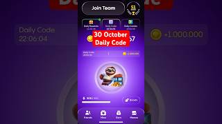 Gemz Daily Code 30 October  Gemz Daily Code 30 October  Daily Combo Today  gemz gemzcoin [upl. by Hillell]