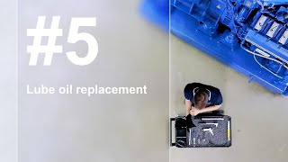 Episode 5 Lube oil replacement [upl. by Ahsim896]