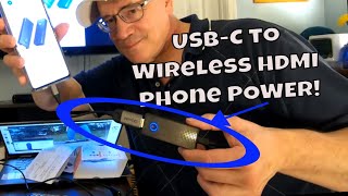 Why You Want A USBC to Wireless HDMI Transmitter It Rocks [upl. by Martelli]