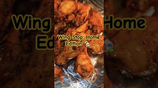 Chicken wings at home are always better 🍗🍟🌽chickenwings rap wingstop lemonpepper [upl. by Dymoke]