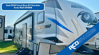 Used 2020 Forest River RV Cherokee Arctic Wolf 315TBH8  Delaware [upl. by Nevai]