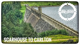 Scarhouse to Carlton  Nidderdale to the Yorkshire Dales Mountain biking [upl. by Rabassa502]