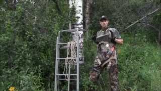 How to Set a Ladder Treestand [upl. by Nahtaoj]