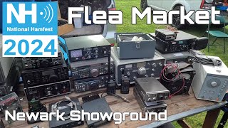 National Hamfest 2024 Newark Showground Part 1Flea market [upl. by Ailemac]