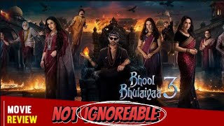 BHOOL BHULAIYA 3 MOVIE REVIEW 🎥 NOT IGNORABLE NEW [upl. by Eldora151]