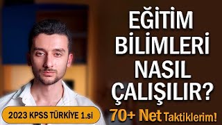 Eğitim Bilimlerinde 43 Netten 725 Nete Nasıl Çıktım Hoca ve Kaynak Önerisi Stratejilerim [upl. by Brynn560]