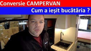 Cum a iesit bucătăria Conversie Campervan I Fiat Ducato [upl. by Jb495]