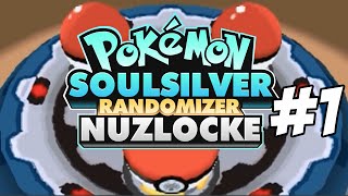 Pokemon SoulSilver Randomizer Nuzlocke Challenge  Part 1 [upl. by Navannod]