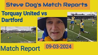 Torquay United vs Dartford [upl. by Nahsed]