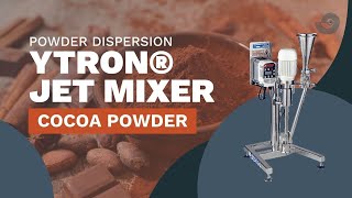 Quadro Ytron Jet Mixer Cocoa Dispersion [upl. by Cerveny]