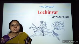 X Standard English Poem  Lochinvar [upl. by Adiaros]