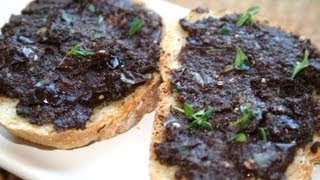 Tapenade de aceitunas negras [upl. by Dutchman]