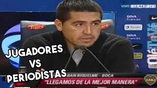 JUGADORES VS PERIODISTAS 1  Fútbol Argentino [upl. by Ketty]