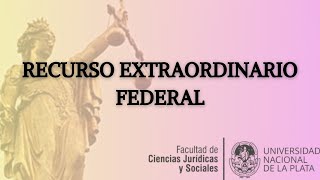 RECURSO EXTRAORDINARIO FEDERAL [upl. by Gnot]