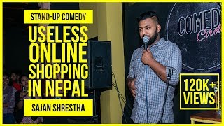 Online Shopping  ft Sajan Shrestha  Stand Up Comedy [upl. by Euqininod650]